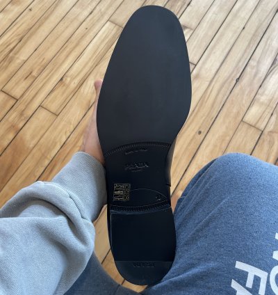 Brand New Prada Saffiano Leather Chelsea Boots
