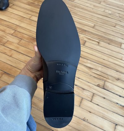 Brand New Prada Saffiano Leather Chelsea Boots
