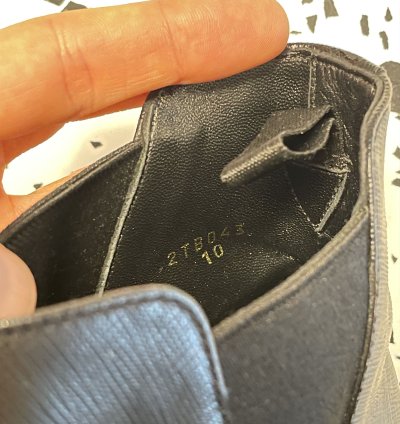 Brand New Prada Saffiano Leather Chelsea Boots