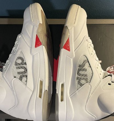 Brand New White Supreme Jordan 5 Retros