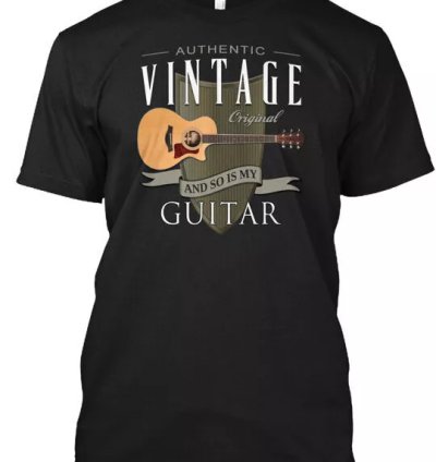 Vintage Guitar Taylor Music Original T-shirt Made In Usa Size S 5xl