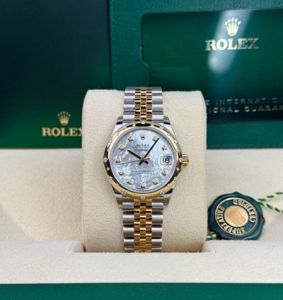 Rolex Datejust 278343rbr Datejust 31mm White Mother-of-pearl Dial Yellow Rolesor Jubilee