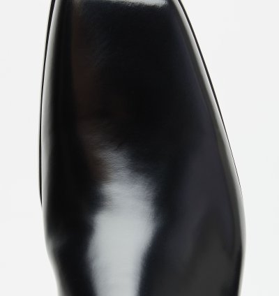 Brushed Leather Boots