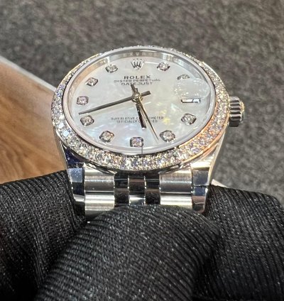 Rolex Datejust 31 2025 New Datejust 31 Mop Mother Of Pearl Diamond Jubilee
