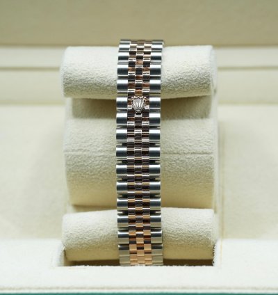 Rolex Datejust 31 2024 Steel Rose Datejust 31 White Mother Of Pearl Diamond Dial Unworn Box Papers 278271