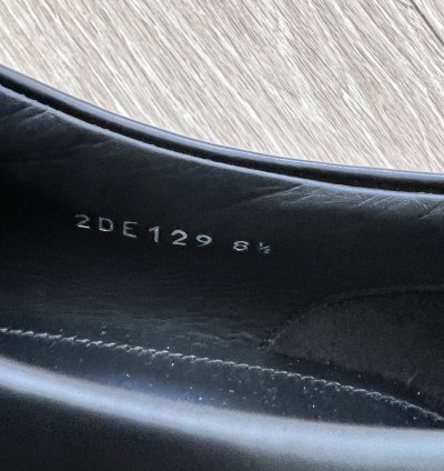 Brushed Leather Monolith Loafers