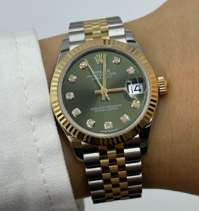 Rolex Datejust 31 278273 Green Diamonds Jub
