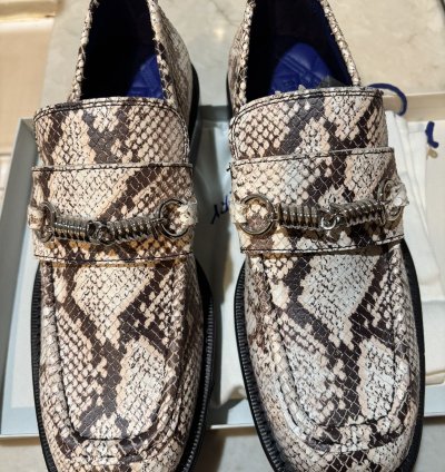 Burberry New Loader Snakeskin 2024 Collection Size 41 5 9us