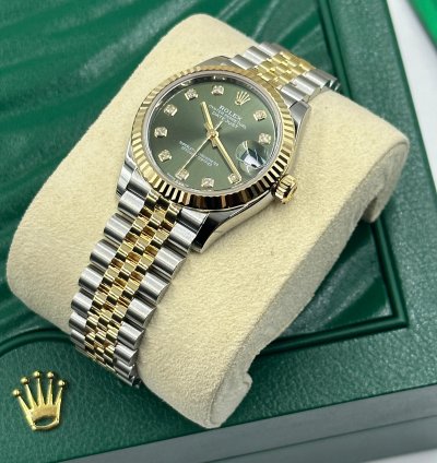 Rolex Datejust 31 278273 Green Diamonds Jub