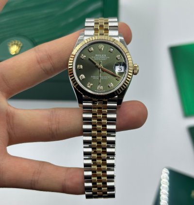 Rolex Datejust 31 278273 Green Diamonds Jub