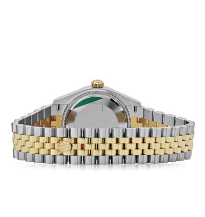 Rolex Datejust 31 278273 Ladies Yellow Gold Stainless Steel Green Dial 2023