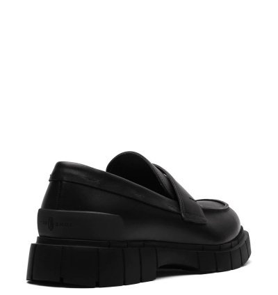 Car Shoe Slip-on Chunky Leather Loafers