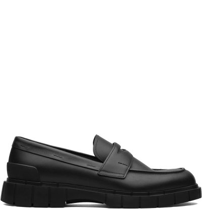 Car Shoe Slip-on Chunky Leather Loafers