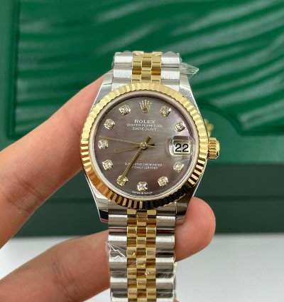 Rolex Datejust 31 278273ng Black Mother Of Pearl Jubilee
