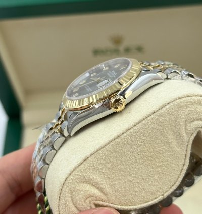 Rolex Datejust 31 278273ng Black Mother Of Pearl Jubilee