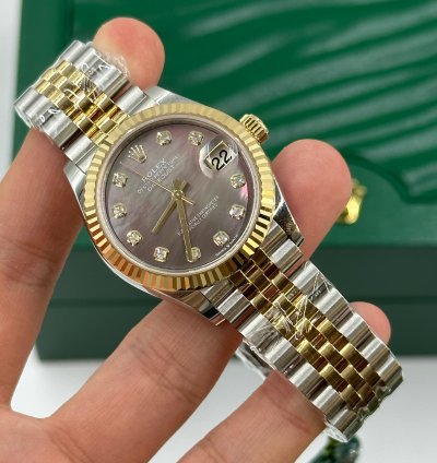Rolex Datejust 31 278273ng Black Mother Of Pearl Jubilee