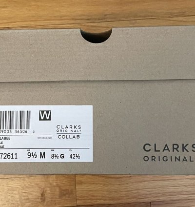 Clarks Wallabee Maple Supreme Western Cut 9 5