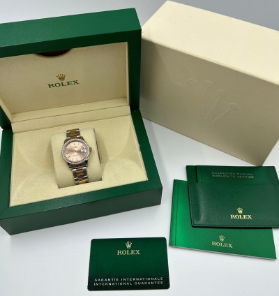 Rolex Datejust 31 278381rbr Pink Index Oys