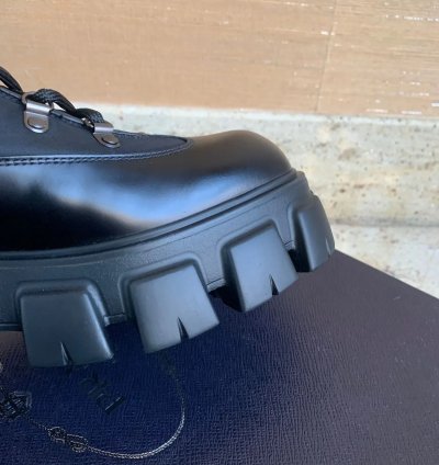 Combat Pocket Logo Boots
