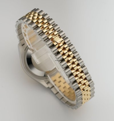Rolex Datejust 31 31mm Steel And 18k Yg Mop Mother Of Pearl Diamond Dial Jubilee