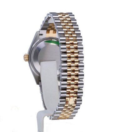 Rolex Datejust 31 Jubilee Gold Steel Mother Of Black Pearl Diamonds Unworn 2025