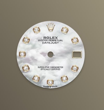 Rolex Datejust 31 Jubilee Gold Steel Mother Of Pearl Diamonds Unworn 2025