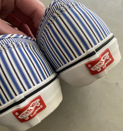Deadstock Supreme Vans Cdg