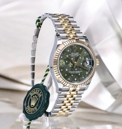 Rolex Datejust 31 Jubilee Gold Steel Olive Green 31 Mm Unworn 2025