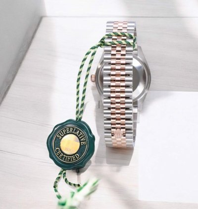 Rolex Datejust 31 Jubilee Rose Gold Steel - Mother Of Pearl Factory Diamonds Unworn 2024