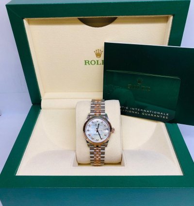 Rolex Datejust 31 Mop Diamond Dial 31mm
