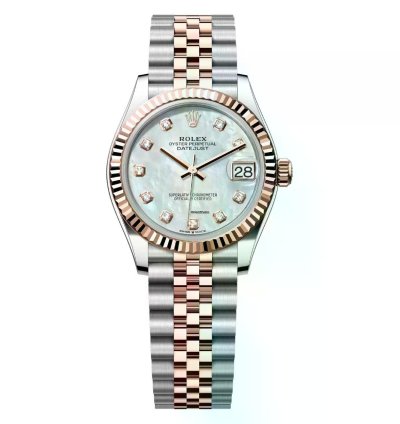 Rolex Datejust 31 Mother Of Pearl Dial Jubilee 18kt Rose Gold Stainless 278271-0026 Watch 2024
