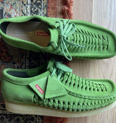 Ds Clarks Originals Woven Wallabee Supreme