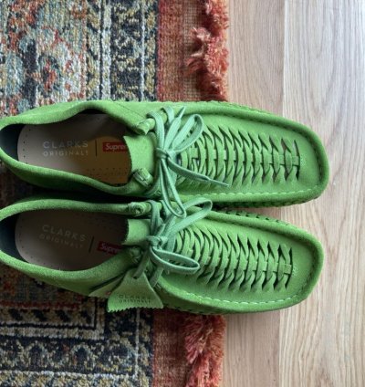 Ds Clarks Originals Woven Wallabee Supreme