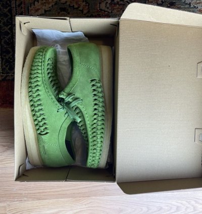 Ds Clarks Originals Woven Wallabee Supreme