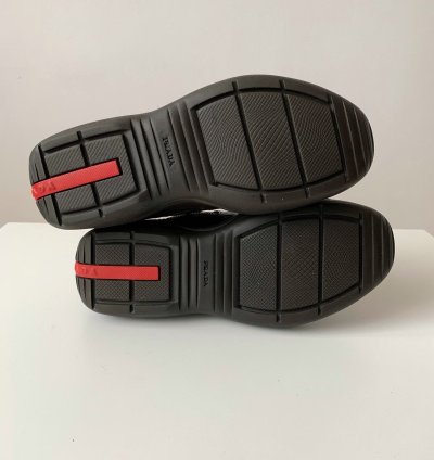 Ds Prada America Cup Two Tone Brown