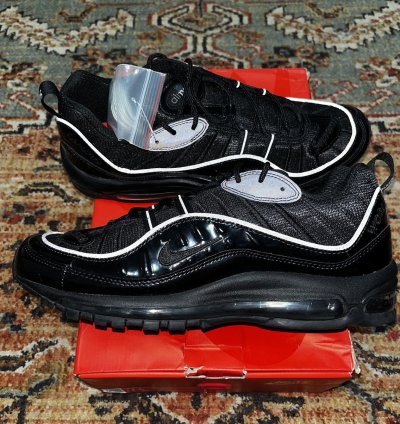 Ds Supreme Nike Air Max 98 Triple Black Sz 11 5