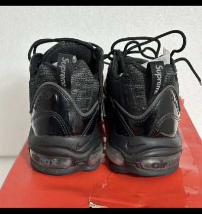 Ds Supreme Nike Air Max 98 Triple Black Sz 11 5