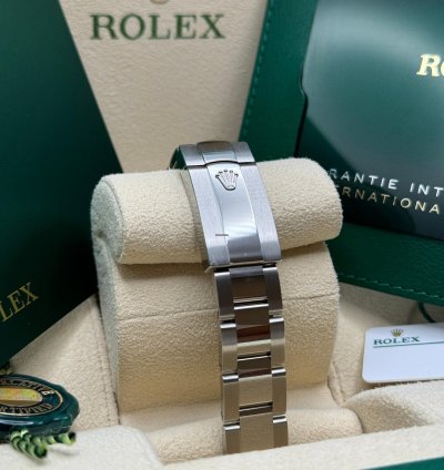 Rolex Datejust 31 New 2024 Blue Floral Diamond Dial Diamond Bezel Stainless Steel Oyster