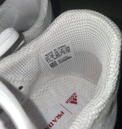 Dswt Adidas Prada Luna Rossa White Low Top Sneakers