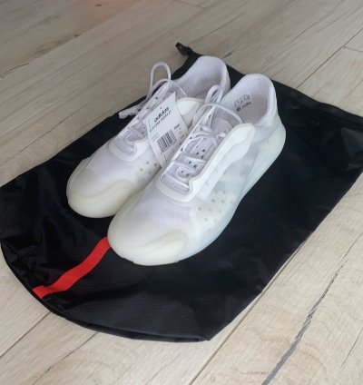 Dswt Adidas Prada Luna Rossa White Low Top Sneakers