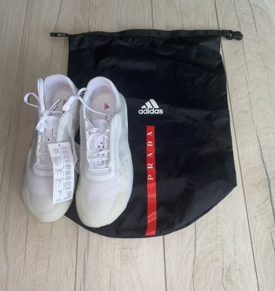 Dswt Adidas Prada Luna Rossa White Low Top Sneakers