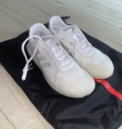 Dswt Adidas Prada Luna Rossa White Low Top Sneakers