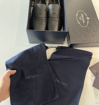 Final Price Dropped Prada Calzature Nero Shoes
