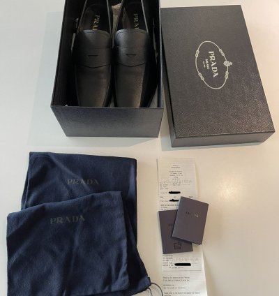 Final Price Dropped Prada Calzature Nero Shoes