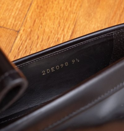 Fw16 Spazzolato Leather Kiltie Loafers