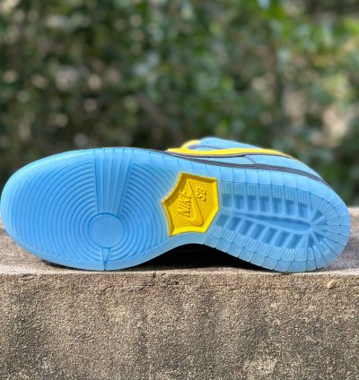 Nike Sb Dunk Low The Powerpuff Girls Bubbles Blue Fz8320-4009