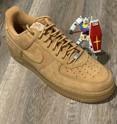Fw21 Supreme Nike Air Force 1 Low Wheat