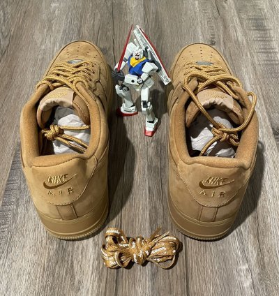 Fw21 Supreme Nike Air Force 1 Low Wheat