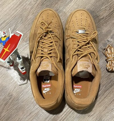 Fw21 Supreme Nike Air Force 1 Low Wheat