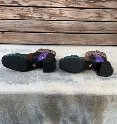 Heeled Snakeskin Boots